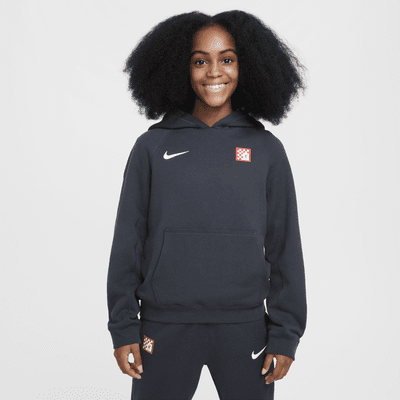 Liverpool FC Third Nike Football-pullover-hættetrøje til større børn