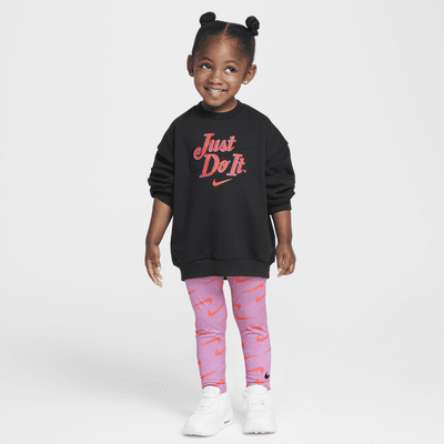 Nike New Impressions Toddler Crew and Leggings Set