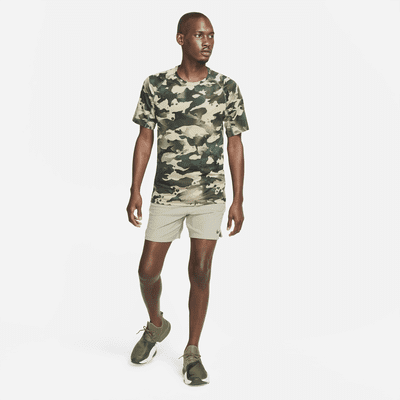 Nike Pro Men's Short-Sleeve Camo Top