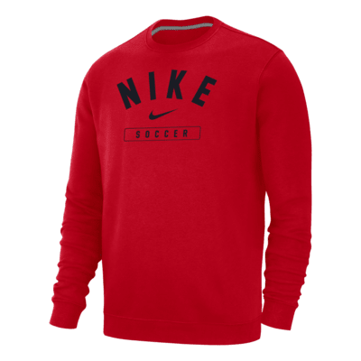 Nike Soccer Men's Crew-Neck Sweatshirt. Nike.com