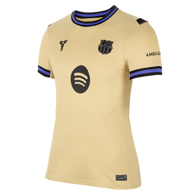 Segunda equipación Stadium FC Barcelona 2025/26 Camiseta de fútbol Replica Kobe Dri-FIT - Mujer