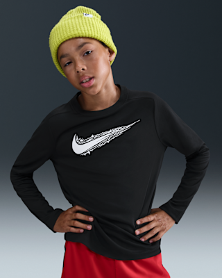 Детские  Nike Multi Big Kids' (Boys') Dri-FIT Long-Sleeve Top