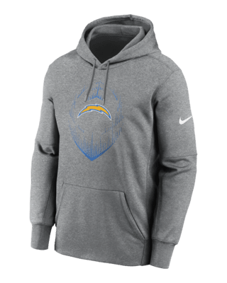 Мужское худи Los Angeles Chargers Icon Men’s Nike Therma NFL Pullover Hoodie