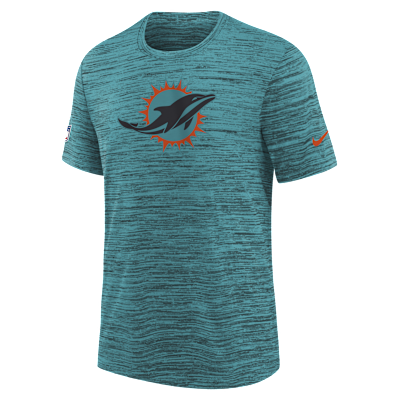 Miami Dolphins Rivalry Sideline Velocity Big Kids' Nike Dri-FIT NFL T-Shirt