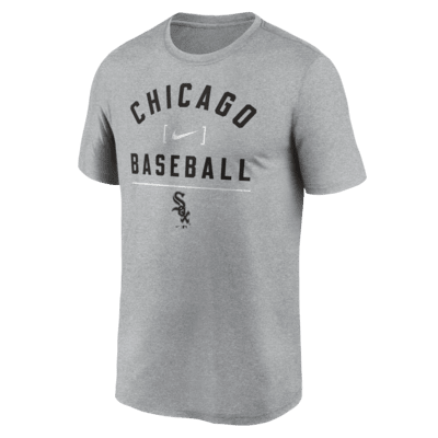 Мужская футболка Chicago White Sox Arch Baseball Stack