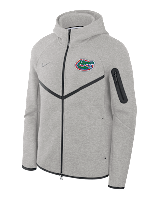 Мужская куртка Florida Gators Tech Fleece Windrunner Jordan Brand College Full-Zip Hooded для бега