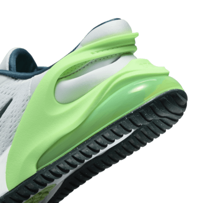 Nike Air Max 270 GO Little Kids' Easy On/Off Shoes.