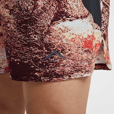 กางเกงวิ่งขาสั้น 6 นิ้วมีซับในผู้ชาย Dri-FIT Nike Trail