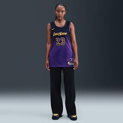 LeBron James Los Angeles Lakers 2024/25 City Edition Men's Nike Dri-FIT NBA Swingman Jersey