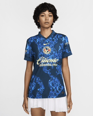 Женские джерси Club América 2024/25 Stadium Away Nike Dri-FIT Soccer Replica Jersey