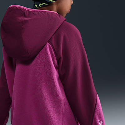 Sudadera con gorro Polartec® de cierre completo para niños talla grande Nike ACG "Wolf Tree"