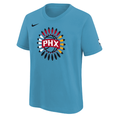 Playera con logotipo de la NBA para niño talla grande Phoenix Suns City Edition