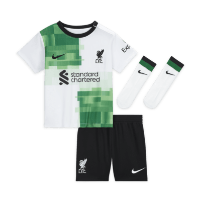 Ensemble 3 pièces Nike Dri-FIT Liverpool FC 2023/24 Extérieur pour bébé et tout-petit