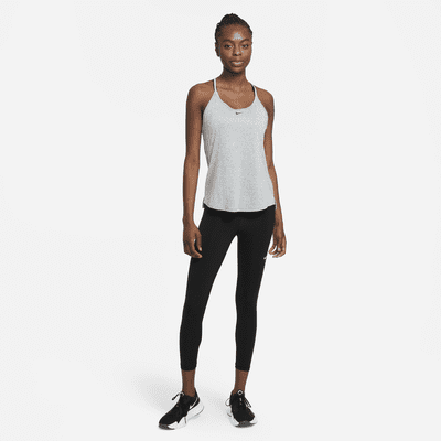 Nike Dri-FIT One Elastika Tanktop met standaardpasvorm voor dames