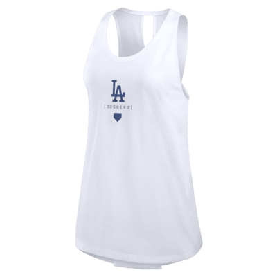 Camiseta de tirantes Nike de la MLB para mujer Los Angeles Dodgers Team