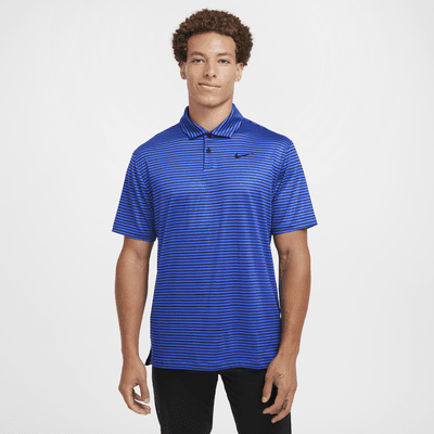 Polo de golf a rayas Dri-FIT para hombre Nike Tour