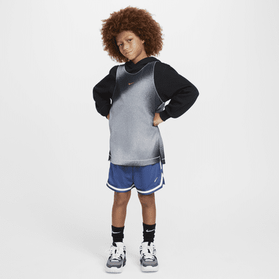 Shorts de básquetbol de 13 cm para niños talla grande Nike DNA