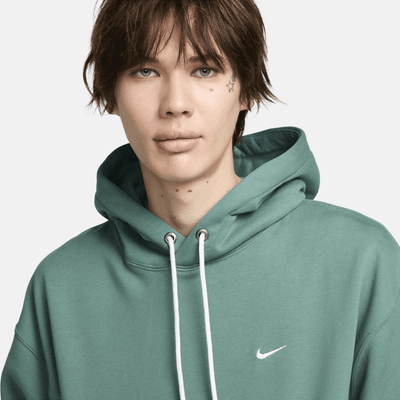 Sudadera con gorro sin cierre de tejido Fleece para hombre Nike Solo Swoosh