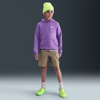 Sudadera con gorro sin cierre para niño talla grande Nike Sportswear Club