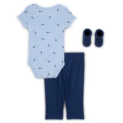 Nike Baby 3-Piece Bodysuit and Waffle Pants Set