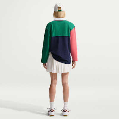 나이키 스포츠웨어 여성 오버사이즈 긴팔 폴로