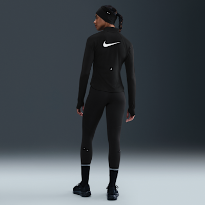 Nike Tempo Swoosh Run Dri-FIT Lauf-Tanktop mit Viertelreißverschluss (Damen)