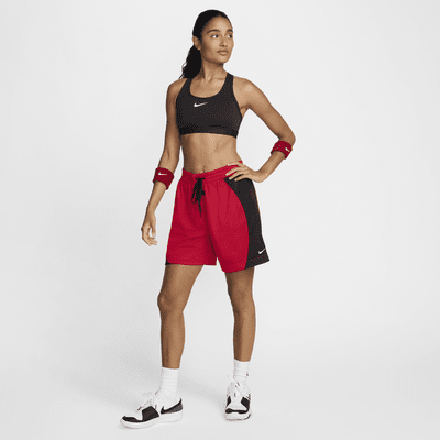 Shorts de básquetbol de malla Dri-FIT para mujer Nike Essential