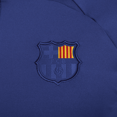 Training Nike Barcelone 1/4 Zip Homme – Taille M, Bleu, Occasion
