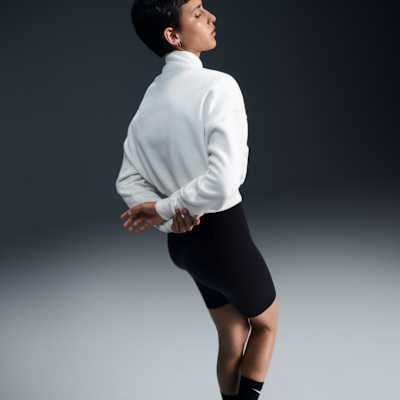 Nike Zenvy-cykelshorts (20 cm) med høj talje til kvinder