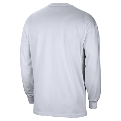 Michigan Max90 Men's Nike College Crew-Neck Long-Sleeve T-Shirt