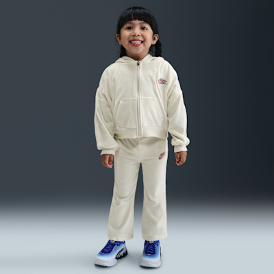 Nike Toddler 2-Piece Velour Flared Leggings Set