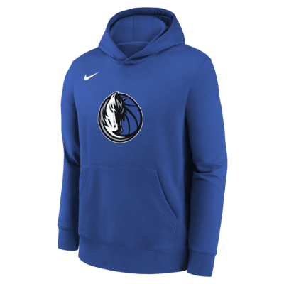 Sudadera con gorro sin cierre Nike de la NBA para niños talla grande Dallas Mavericks Club