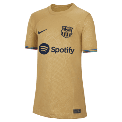 definitief Kritiek Aanleg FC Barcelona 2022/23 Stadium Uit Nike Dri-FIT voetbalshirt voor kids. Nike  NL