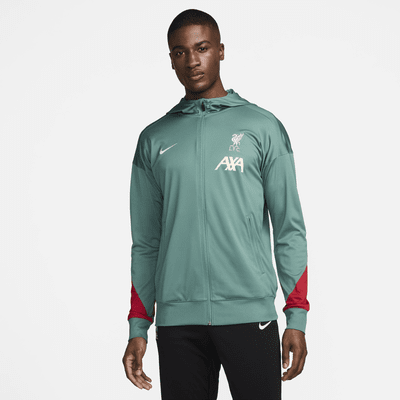 Liverpool F.C. Strike Men's Nike Dri-FIT Football Hooded Knit Tracksuit