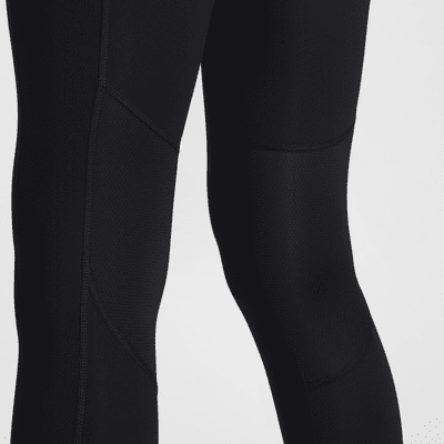 Nike Fast Leggings de running de 7/8 de talle medio con bolsillos - Mujer