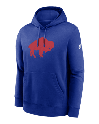 Мужское худи Buffalo Bills Rewind Club Logo Men’s Nike NFL Pullover Hoodie