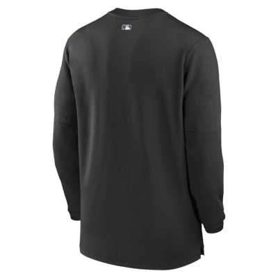 Colorado Rockies Authentic Collection Game Time Men's Nike Dri-FIT MLB 1/2-Zip Long-Sleeve Top