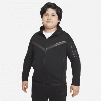 junior grey tech fleece