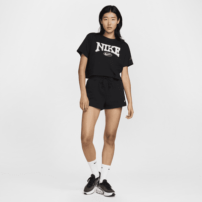 Nike Sportswear 女款寬鬆短袖短版 T 恤