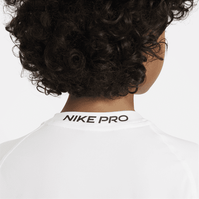 Playera de manga corta Dri-FIT para niño talla grande Nike Pro