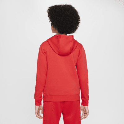 Chicago Bulls Club Nike NBA-fleecehoodie voor kids