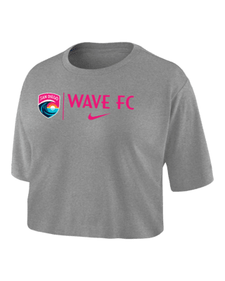 Женская футболка San Diego Wave Nike Dri-FIT Soccer Cropped