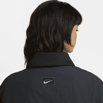 Chamarra de tejido Fleece para mujer Nike Sportswear Icon Clash