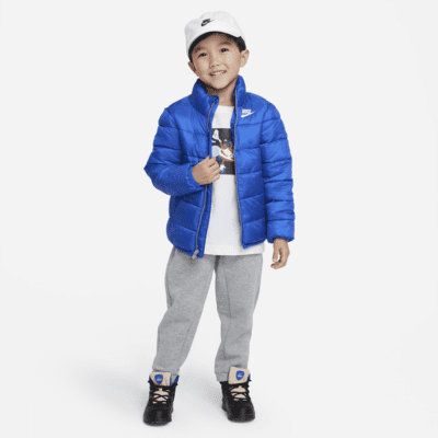 Nike Solid Puffer Jacket Toddler Jacket