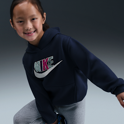 Sudadera con gorro sin cierre para niños talla pequeña Nike Wild Warmth