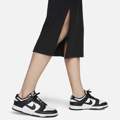 Nike Sportswear Women's High-Waisted Ribbed Jersey Skirt. Nike NL