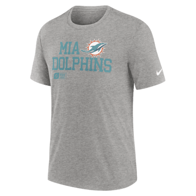 Playera Nike de la NFL para hombre Miami Dolphins Overlap Lockup