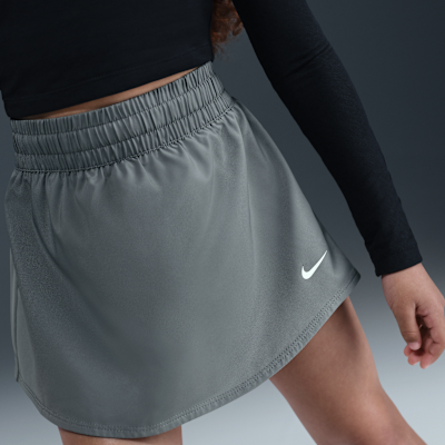 Nike One Big Kids' (Girls') Dri-FIT High-Waisted Skort