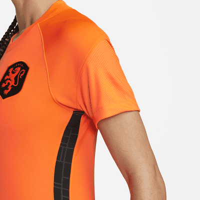 Jersey de fútbol Nike Dri-FIT de Países Bajos local 2022 Stadium para mujer