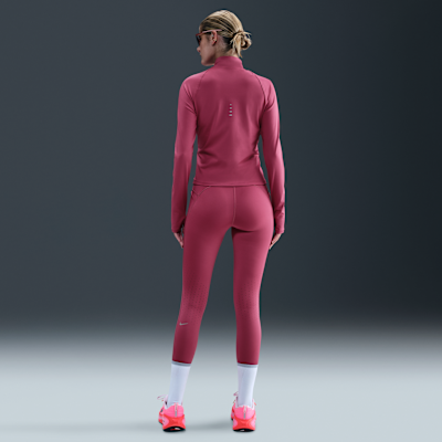 Haut de running deuxième couche à zip Dri-FIT Nike Swift pour femme